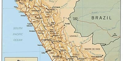 地図のペルーフ 